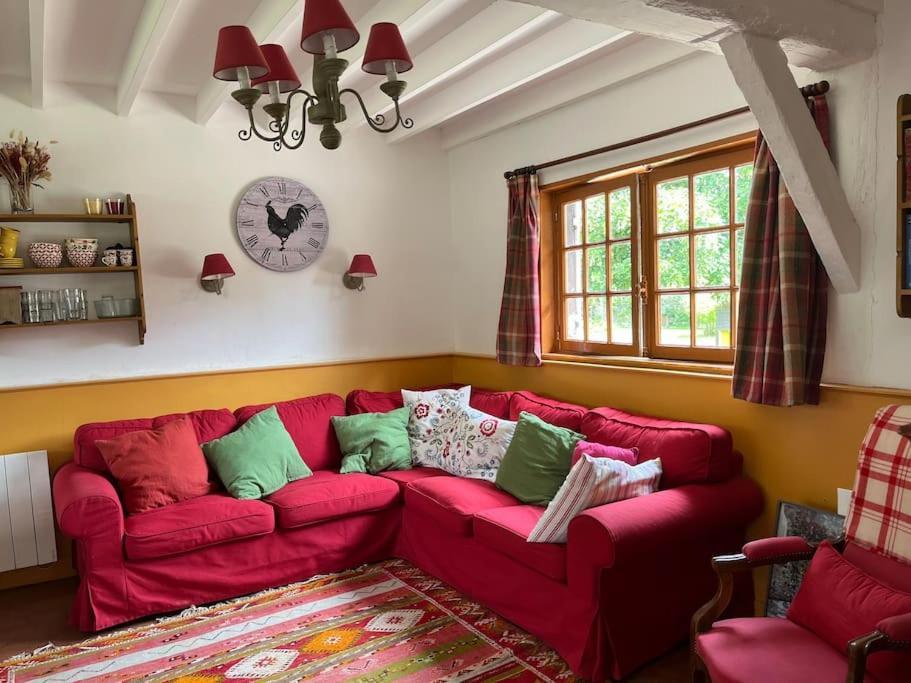 Le Colombage, Jolie Longere Pres De Giverny Eure Hardencourt-Cocherel Экстерьер фото