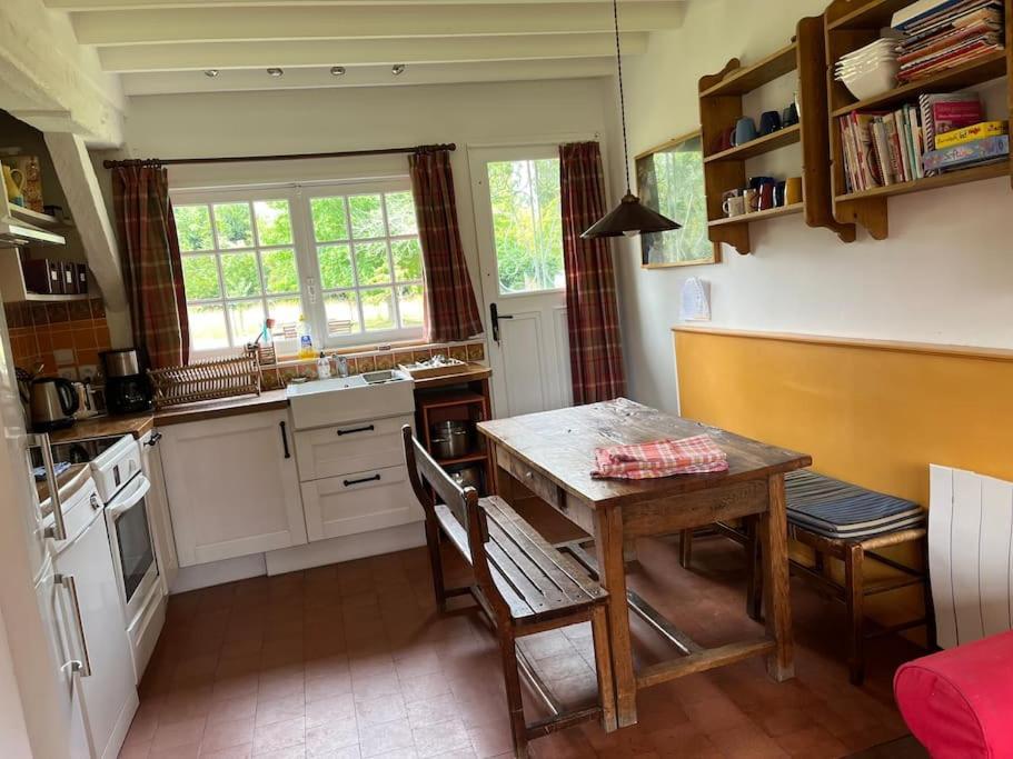 Le Colombage, Jolie Longere Pres De Giverny Eure Hardencourt-Cocherel Экстерьер фото